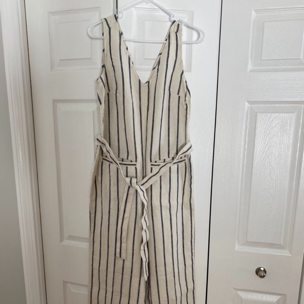Faherty Catalina Linen Jumpsuit
